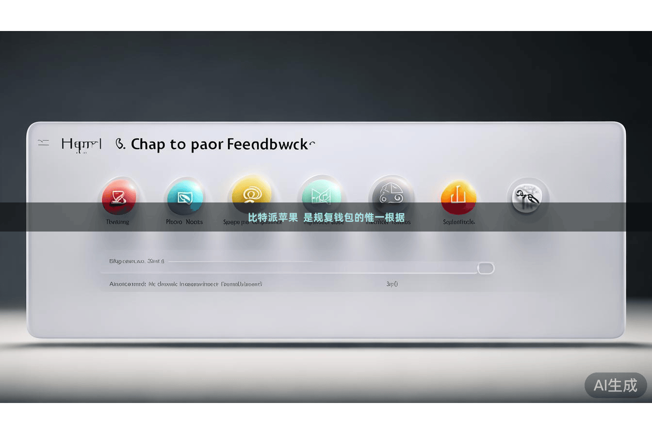 比特派苹果 是规复钱包的惟一根据