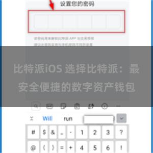 比特派iOS 选择比特派：最安全便捷的数字资产钱包