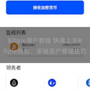 Bitpie用户教程 快速上手Bitpie钱包，多链资产管理技巧