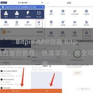 Bitpie APP功能 Bitpie钱包备份教程，快速学习，安全可靠。